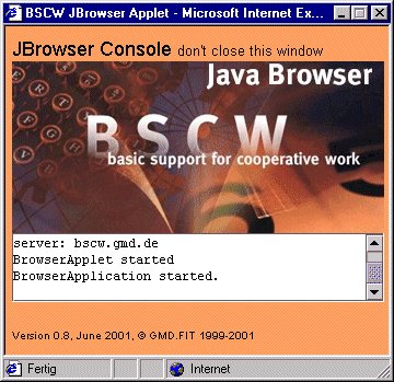 screenshot jbrowser console