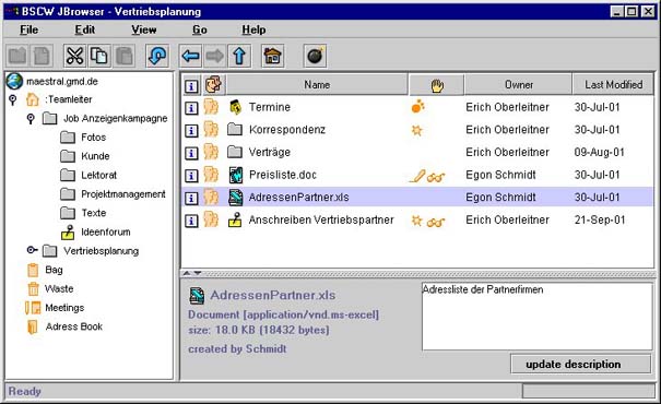 screenshot jbrowser window