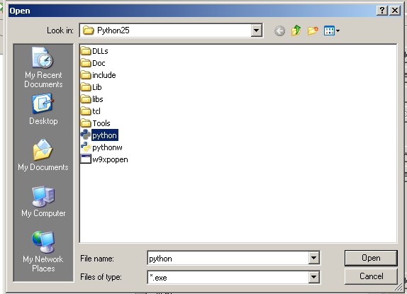 C:\Python26\python.exe